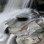 water flowing over rocks, Ithaca, NY